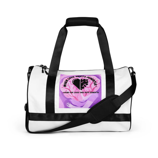 All-over print gym bag