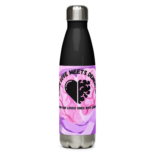 Stainless steel water bottle