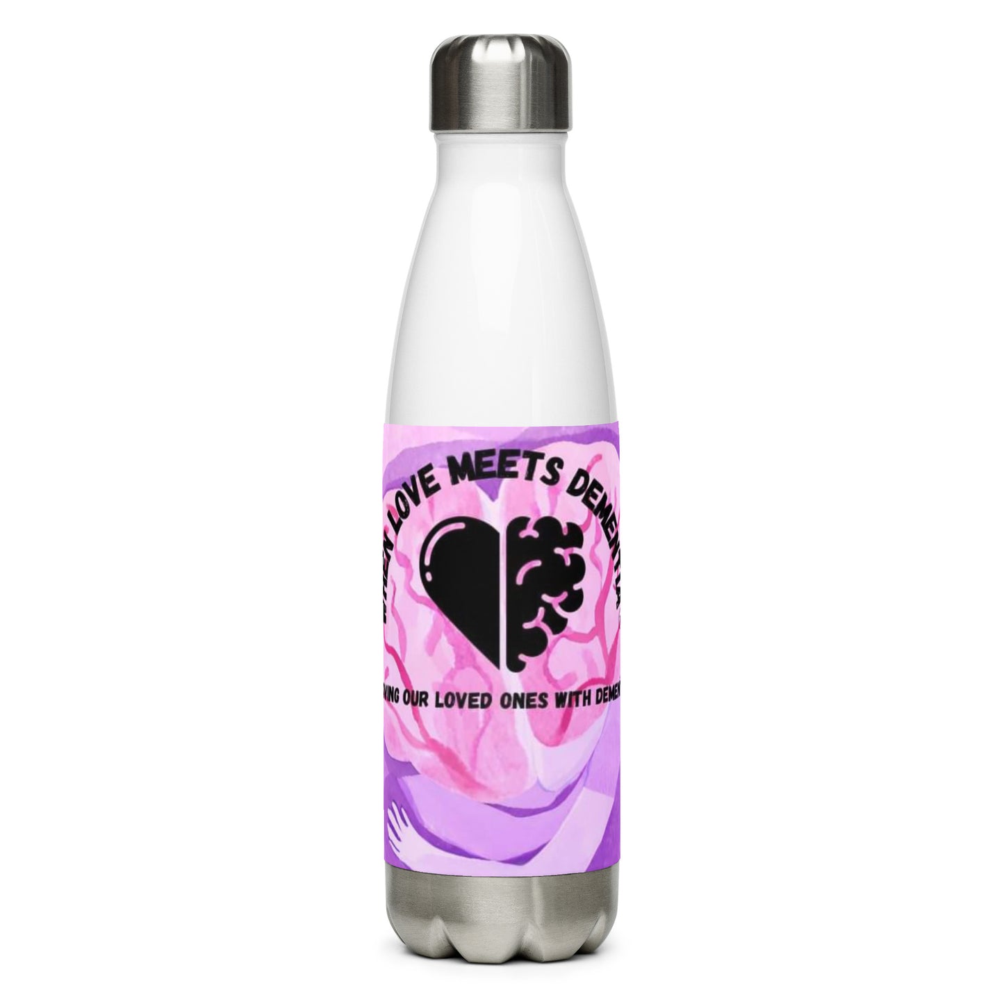 Stainless steel water bottle